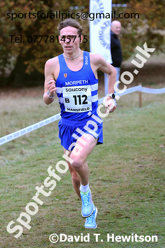 Senior Mens 2024 National Cross Country Relays, Berry Hill Park, Mansfield.   Photo: David T. Hewitson/Sports for All Pics